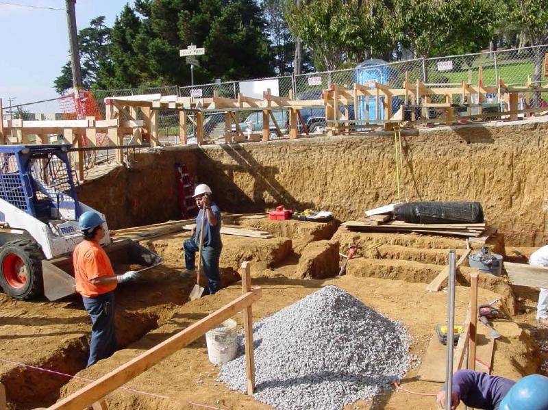 San Francisco Home Foundation: Zero Lot Line Foundation Job #1