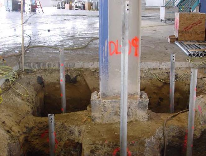 Seismic Strengthening of Semiconductor Test Facility
