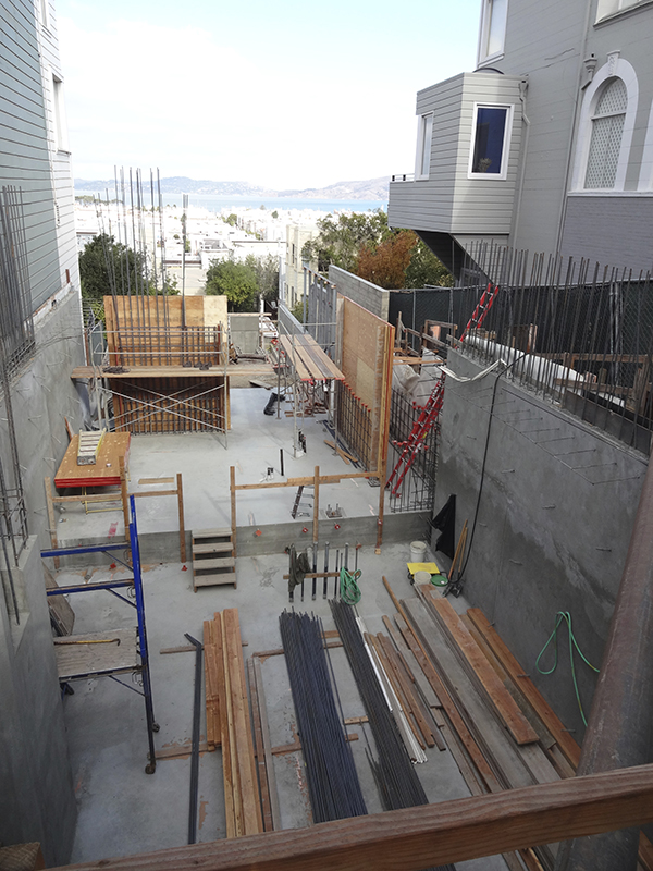 Installing pressure-treated wood lagging