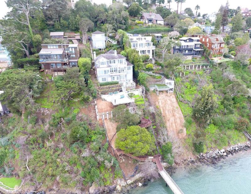 Belvedere Slide Repair: Property Saved From Sliding Into San Francisco Bay #1