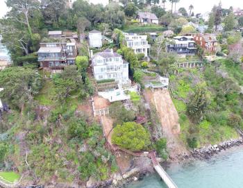 Belvedere Slide Repair: Property Saved From Sliding Into San Francisco Bay